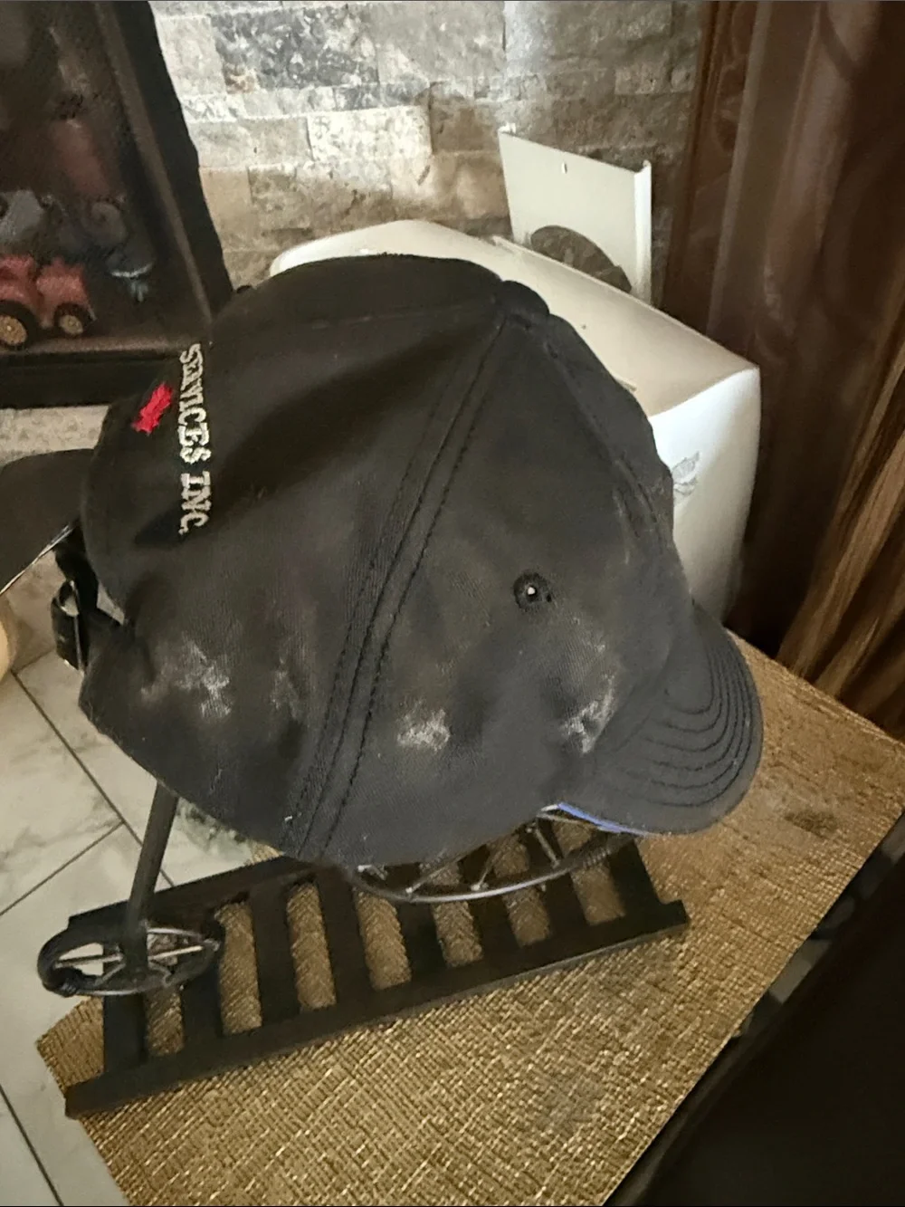 CSI Embroidered Black Baseball Cap